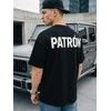 Vyriški juodi marškinėliai Patron