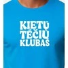 Vyriški šviesiai mėlyni marškinėliai Kietas tėtis (baltas)