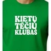 Vyriški žali marškinėliai Kietas tėtis (baltas)