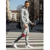 Vyriškos pilkos laisvalaikio kelnės Anton
