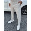 Vyriškos šviesiai pilkos spalvos elegantiškos kelnės Rad