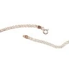 Auksinė grandinėlė Double rombo 2.5 mm , briaunų apdirbimas deimantu - 2.5 mm. - 4.72 g. - 55