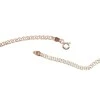 Auksinė grandinėlė Double rombo 2.5 mm , briaunų apdirbimas deimantu - 2.5 mm. - 4.72 g. - 55