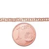 Sidabrinė grandinėlė 2.5 mm - 2.5 mm. - 45 - 16.6 g.