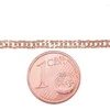 Auksinė grandinėlė Double rombo 2.5 mm , briaunų apdirbimas deimantu - 2.5 mm. - 4.98 g. - 55