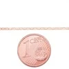 Auksinė grandinėlė Marina 1.1 mm , briaunų apdirbimas deimantu - 1.42 g. - 55 - 1.1 mm.