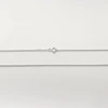 Sidabrinė grandinėlė 1mm - 55 - 5,28