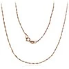 Auksinė grandinėlė Singapore 1 mm , briaunų apdirbimas deimantu - 0.87 g. - 1 mm. - 47