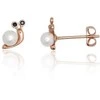 Auksiniai auskarai –pusetai - 5 mm. - 0.47 g.