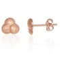 Auksiniai auskarai –pusetai - 6 mm. - 0.45 g.