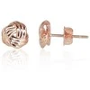 Auksiniai auskarai vinukai, Raudonas Auksas, Be akmens - 0.93 g. - 7 mm.