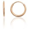 Auksiniai auskarai –žiedai - 13 mm. - 0.4 g.
