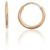 Auksiniai auskarai –žiedai - 13 mm. - 0.4 g.