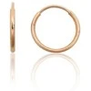 Auksiniai auskarai –žiedai - 13 mm. - 0.52 g.