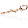Auksinis pakabukas kryželis. Metalas: Raudonas Auksas. Praba: 585°. - 0.35 g. - 21 mm.
