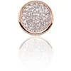 Auksinis pakabukas su brangakmeniais. Metalas: Raudonas Auksas. Praba: 585°. Akmuo: Briliantai - 1.15 g. - 8 mm. - Briliantai (0,098Ct)