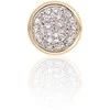 Auksinis pakabukas su brangakmeniais. Metalas: Geltonas Auksas. Praba: 585°. Akmuo: Briliantai - 1.19 g. - 8 mm. - Briliantai (0,096Ct)