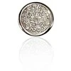 Auksinis pakabukas su brangakmeniais. Metalas: Baltas Auksas. Praba: 585°. Akmuo: Briliantai - 1.21 g. - 8 mm. - Briliantai (0,093Ct)