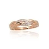 Auksinis žiedas - 18.5 - 2.42 g. - Briliantai (0,05Ct)