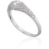 Auksinis žiedas su brangakmeniais. Metalas: Baltas Auksas. Praba: 585°. Akmuo: Briliantai - 17 - 2.25 g. - Briliantai (0,458Ct)