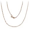 Auksinė grandinėlė Singapore 1 mm , briaunų apdirbimas deimantu - 0.88 g. - 1 mm. - 47