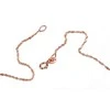 Auksinė grandinėlė Singapore 1 mm , briaunų apdirbimas deimantu - 0.88 g. - 1 mm. - 47