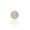 Auksinis pakabukas su brangakmeniais. Metalas: Geltonas Auksas. Praba: 585°. Akmuo: Briliantai - 1.19 g. - 8 mm. - Briliantai (0,096Ct)