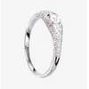 Auksinis žiedas su brangakmeniais. Metalas: Baltas Auksas. Praba: 585°. Akmuo: Briliantai - 17 - 2.25 g. - Briliantai (0,458Ct)
