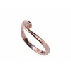 Auksinis žiedas su brangakmeniais. Metalas: Raudonas Auksas. Praba: 585°. Akmuo: Briliantai - 17.5 - 2.23 g. - Briliantai (0,09Ct)