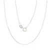 Sidabrinė grandinėlė Anchor 1 mm , briaunų apdirbimas deimantu - 1.4 g. - 1 mm. - 42
