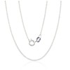 Sidabrinė grandinėlė Anchor round 1 mm - 1.2 g. - 1 mm. - 42