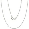 Sidabrinė grandinėlė Anchor 1 mm , briaunų apdirbimas deimantu - 2.3 g. - 1 mm. - 55