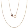 Sidabrinė grandinėlė Anchor round 1 mm - 1.5 g. - 1 mm. - 50