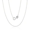 Sidabrinė grandinėlė Anchor round 1 mm - 1.4 g. - 1 mm. - 45