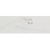 Sidabrinė grandinėlė Anchor round 1 mm - 1.4 g. - 1 mm. - 45