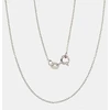 Sidabrinė grandinėlė Anchor round 1 mm - 1.3 g. - 1 mm. - 45