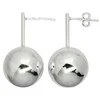Sidabriniai auskarai Vinukai, Praba: 925°, Metalas: Sidabras - 30 mm. - 6.2 g.