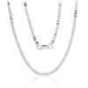 Sidabrinė grandinėlė 2.5 mm - 2.5 mm. - 50 - 18.4 g.