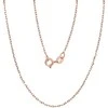 Sidabrinė grandinėlė Anchor 1 mm , briaunų apdirbimas deimantu - 1.7 g. - 1 mm. - 40
