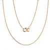 Sidabrinė grandinėlė Anchor 1 mm , briaunų apdirbimas deimantu - 1.6 g. - 1 mm. - 45