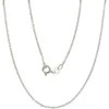 Sidabrinė grandinėlė Anchor 1 mm , briaunų apdirbimas deimantu - 2 g. - 1 mm. - 47