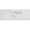 Sidabrinė grandinėlė Anchor 1.2 mm , briaunų apdirbimas deimantu - 3.1 g. - 50 - 1.2 mm.