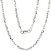 Sidabrinė grandinėlė Anchor 3 mm , briaunų apdirbimas deimantu - 3 mm. - 50 - 9.8 g.
