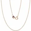 Sidabrinė grandinėlė Anchor round 1 mm - 1.4 g. - 1 mm. - 45