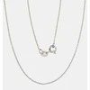 Sidabrinė grandinėlė Anchor round 1 mm - 1.1 g. - 38 - 1 mm.