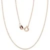 Sidabrinė grandinėlė Anchor round 1 mm - 1.2 g. - 1 mm. - 40
