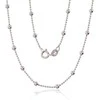 Sidabrinė grandinėlė Bead 1-3 mm - 50 - 4.8 g. - 1-3 mm.