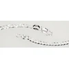 Sidabrinė grandinėlė Curb 2.5 mm , briaunų apdirbimas deimantu - 2.5 mm. - 45 - 4.8 g.