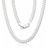 Sidabrinė grandinėlė Curb 4 mm - 4 mm. - 60 - 26.5 g.