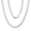 Sidabrinė grandinėlė Curb 4 mm - 4 mm. - 60 - 26.5 g.